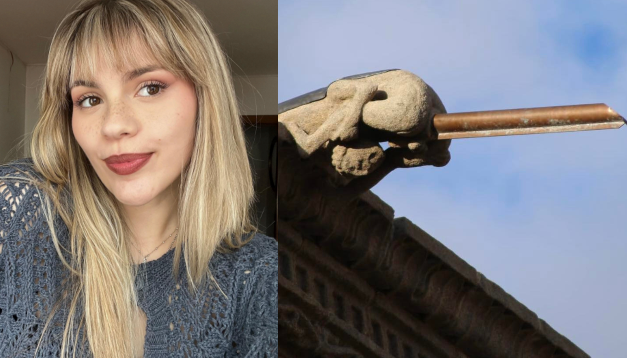 Leti Mayán (@adochinto), historiadora del arte y divulgadora cultural opina sobre la nueva estética de las gárgolas del Hostal dos Reis Católicos