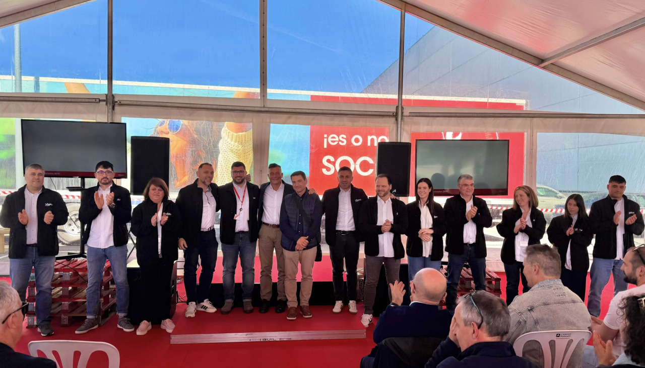 Participantes en la jornada de franquiciados celebrada en Sigüeiro