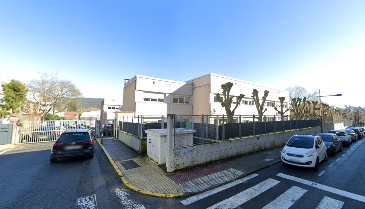 Exterior del CEIP O Coto de Negreira