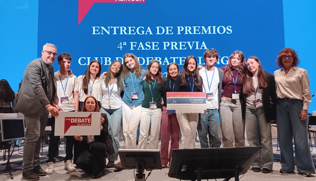 A gran final do Club de Debate Alingua 2026 será na Casa da Cultura de Bertamiráns, con participación de alumnado de distintos centros educativos galegos