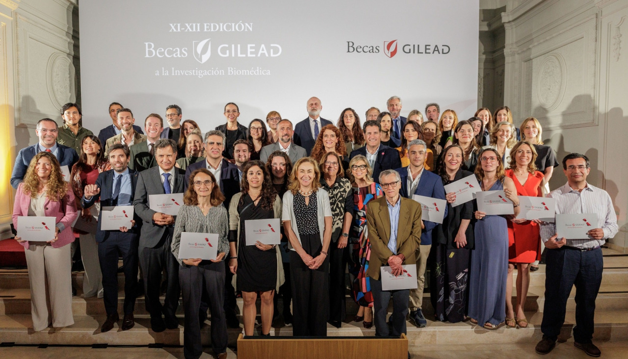 Todos los presentes en la gala de las Becas Gilead