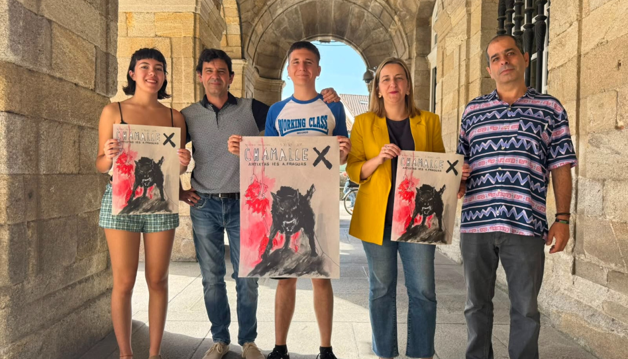 Alumnado do IES Antonio Fraguas presenta no Teatro Principal de Santiago o musical ‘CHÁMALLE Xe’