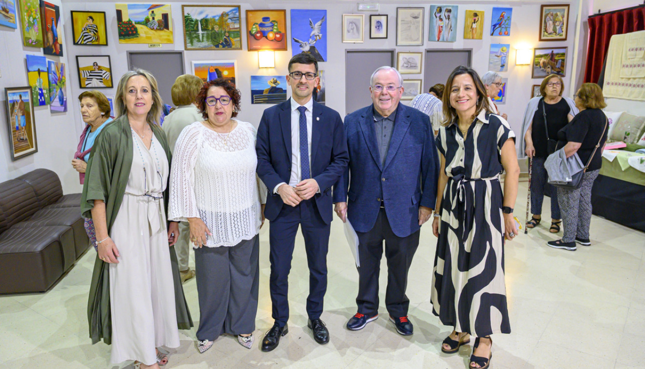 a jornada incluyó además una exposición de trabajos realizados durante el curso
