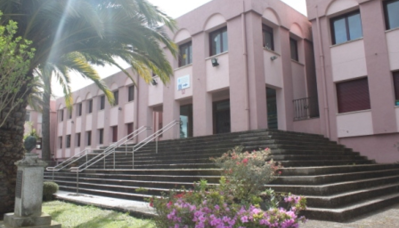 La fachada del centro de educación especial Manuel López Navalón