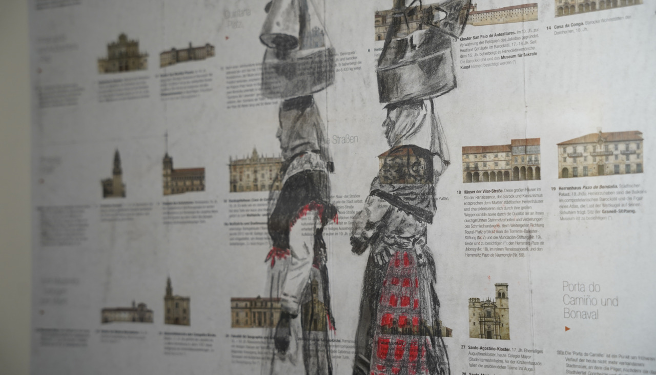 la exposición 'A alma de Compostela'