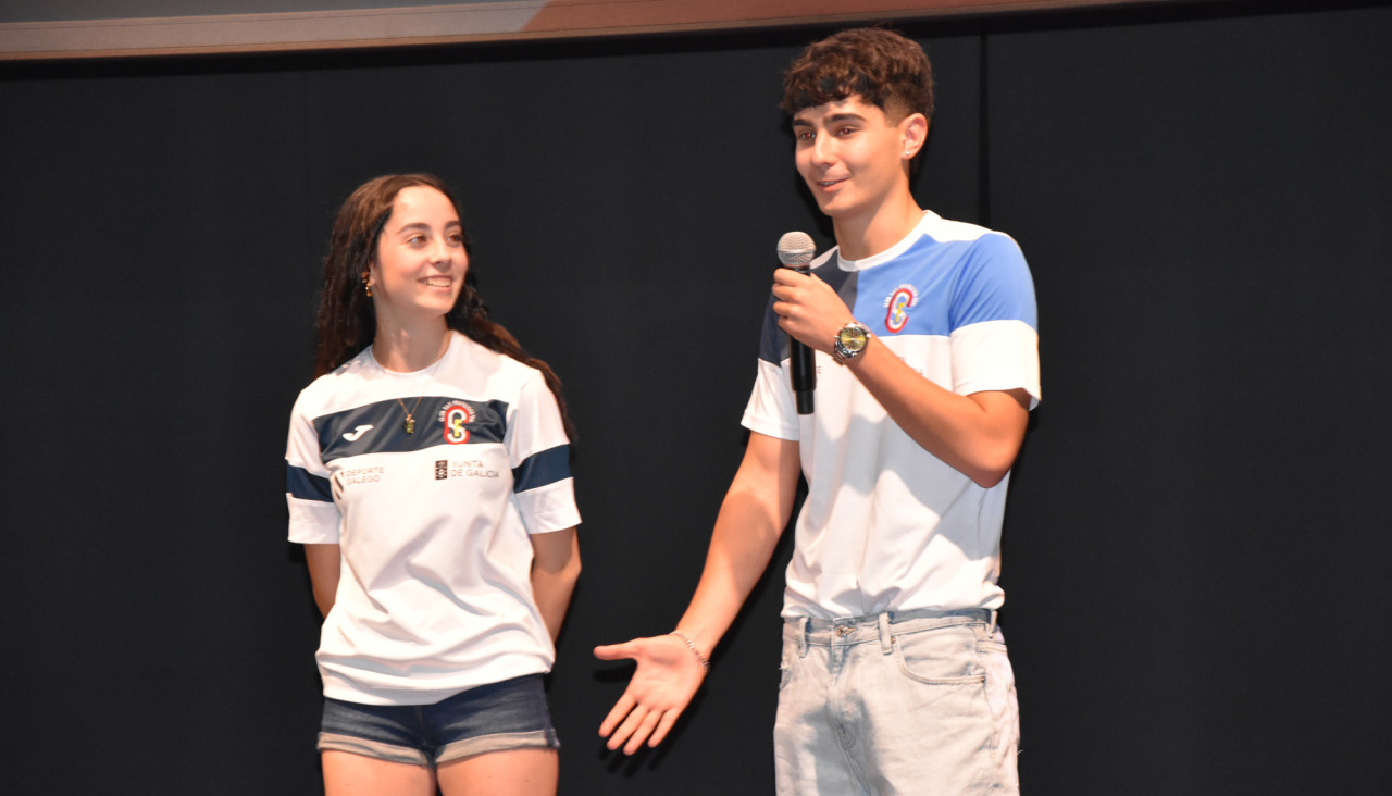 Olivia e Xoan David Parga