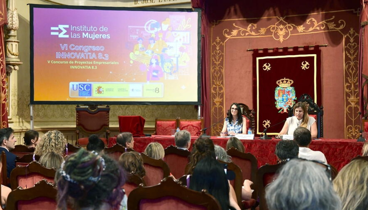 O VI Congreso INNOVATIA 8.3 abordou na USC os avances e retos da transferencia de coñecemento e do emprendemento con perspectiva de xénero