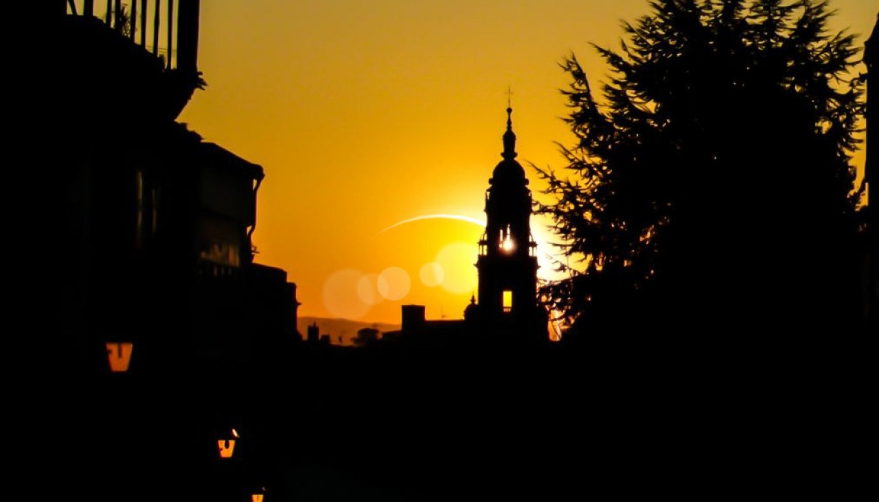 Eclipse en Santiago