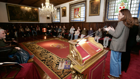 Xunta e Universidade de Santiago de Compostela reciben alumnos e docentes noruegueses de intercambio en Galicia (5)