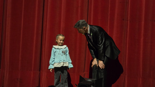 La jornada logró cautivar tanto a los niños como a los adultos presentes en el Auditorio de Galicia (15)