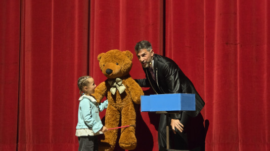 La jornada logró cautivar tanto a los niños como a los adultos presentes en el Auditorio de Galicia (17)