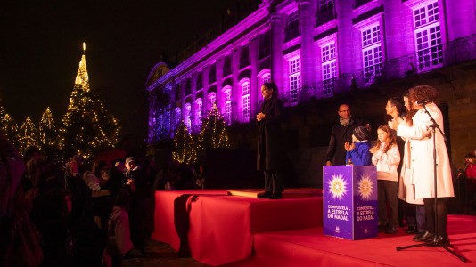 El Concello de Santiago celebró el pasado 28 de noviembre el tradicional encendido de las luces de Navidad (8)