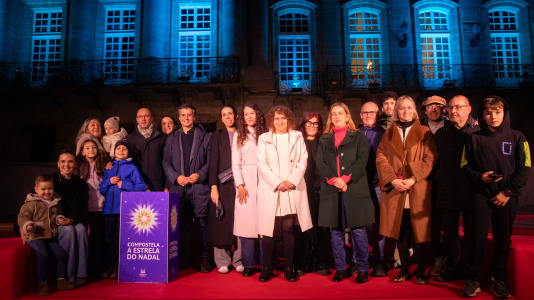 El Concello de Santiago celebró el pasado 28 de noviembre el tradicional encendido de las luces de Navidad (13)